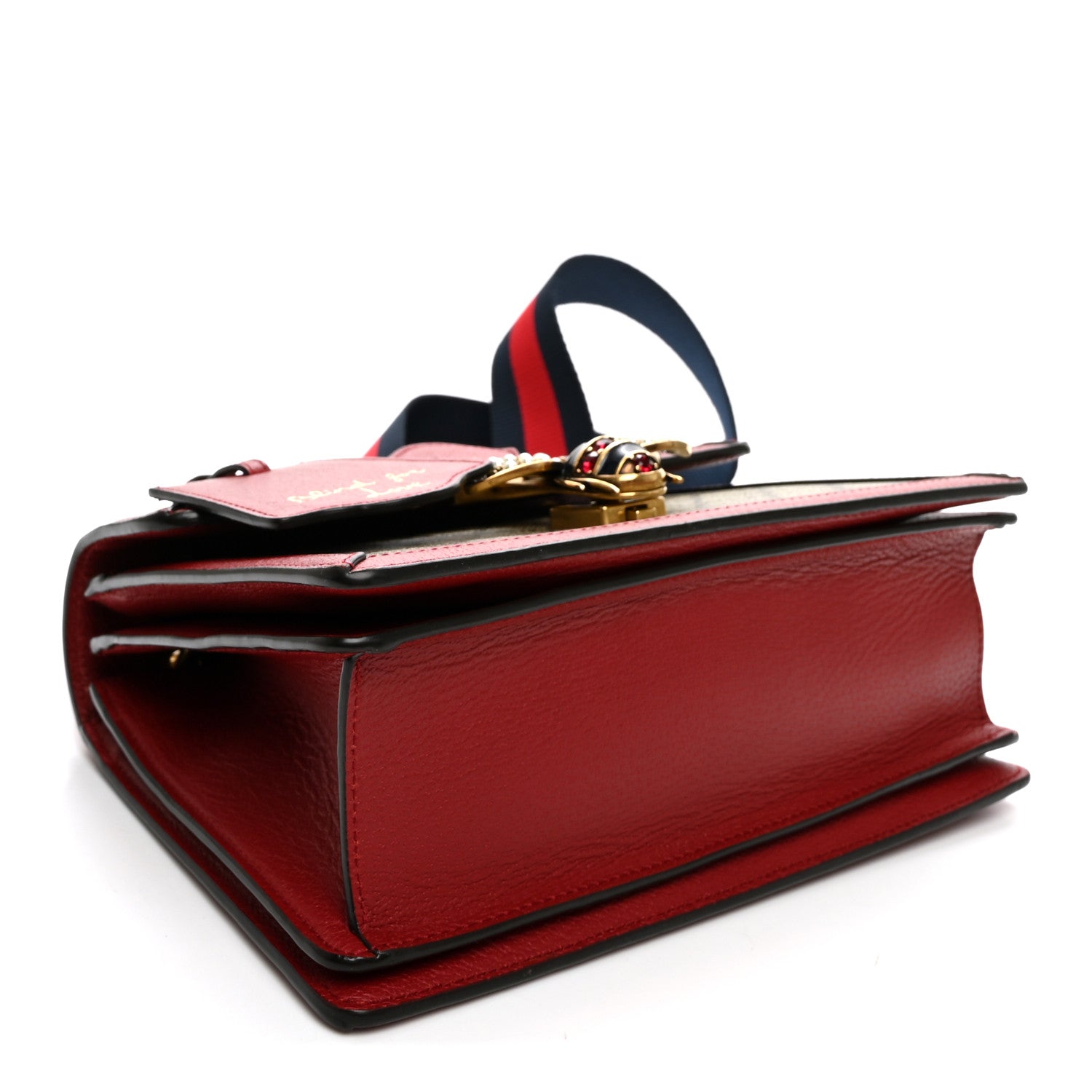 Gucci GG Supreme Monogram Small Queen Margaret Top Handle Bag Red