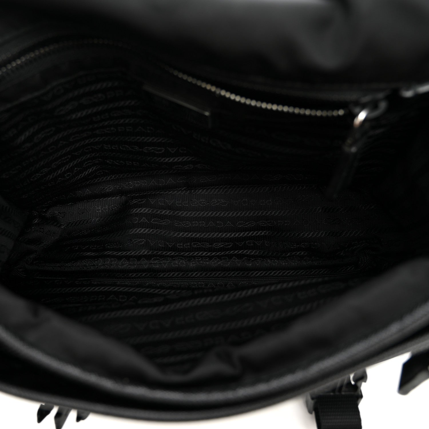 Prada Nylon and Saffiano Messenger Bag