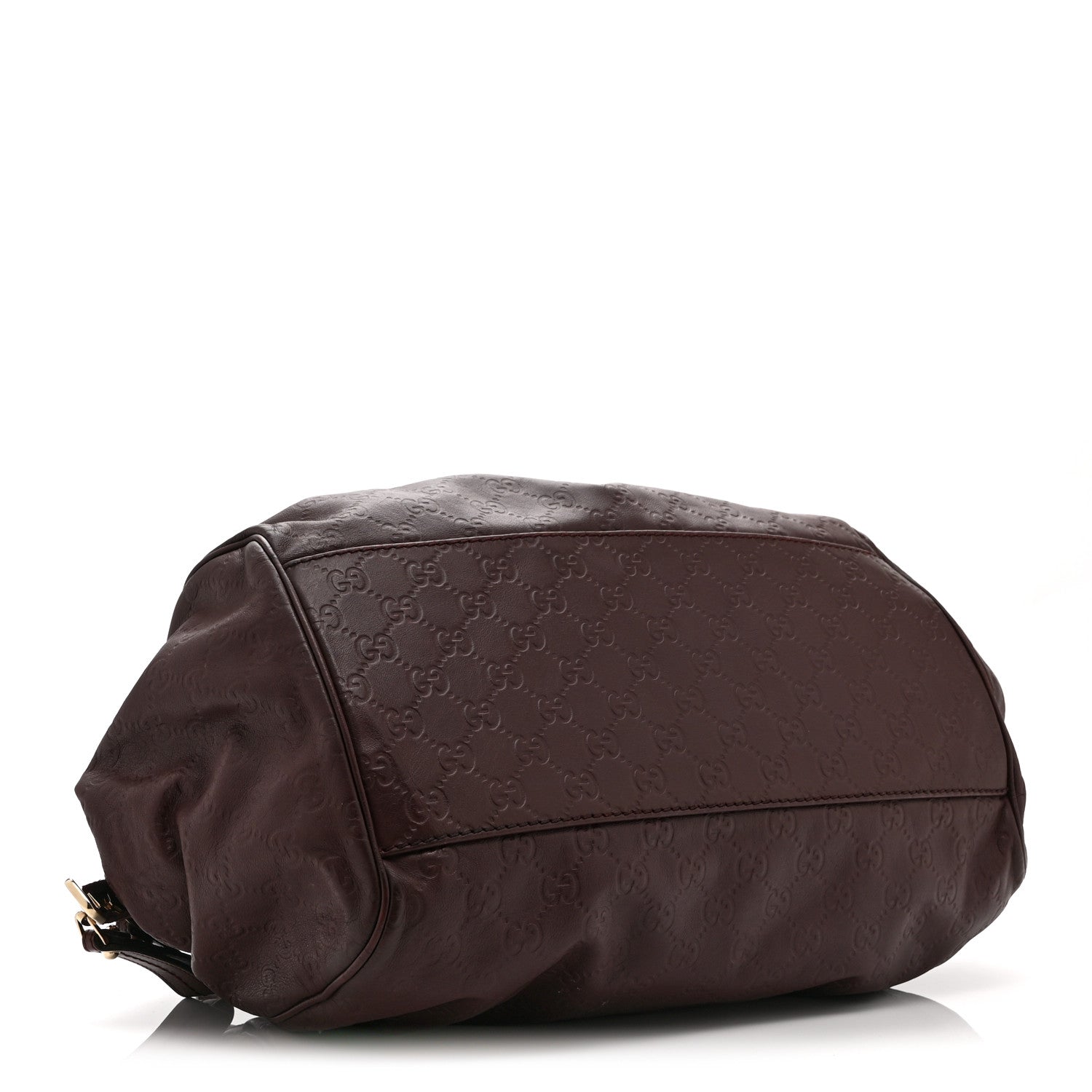 Gucci Guccissima Medium Sukey Boston Chocolate