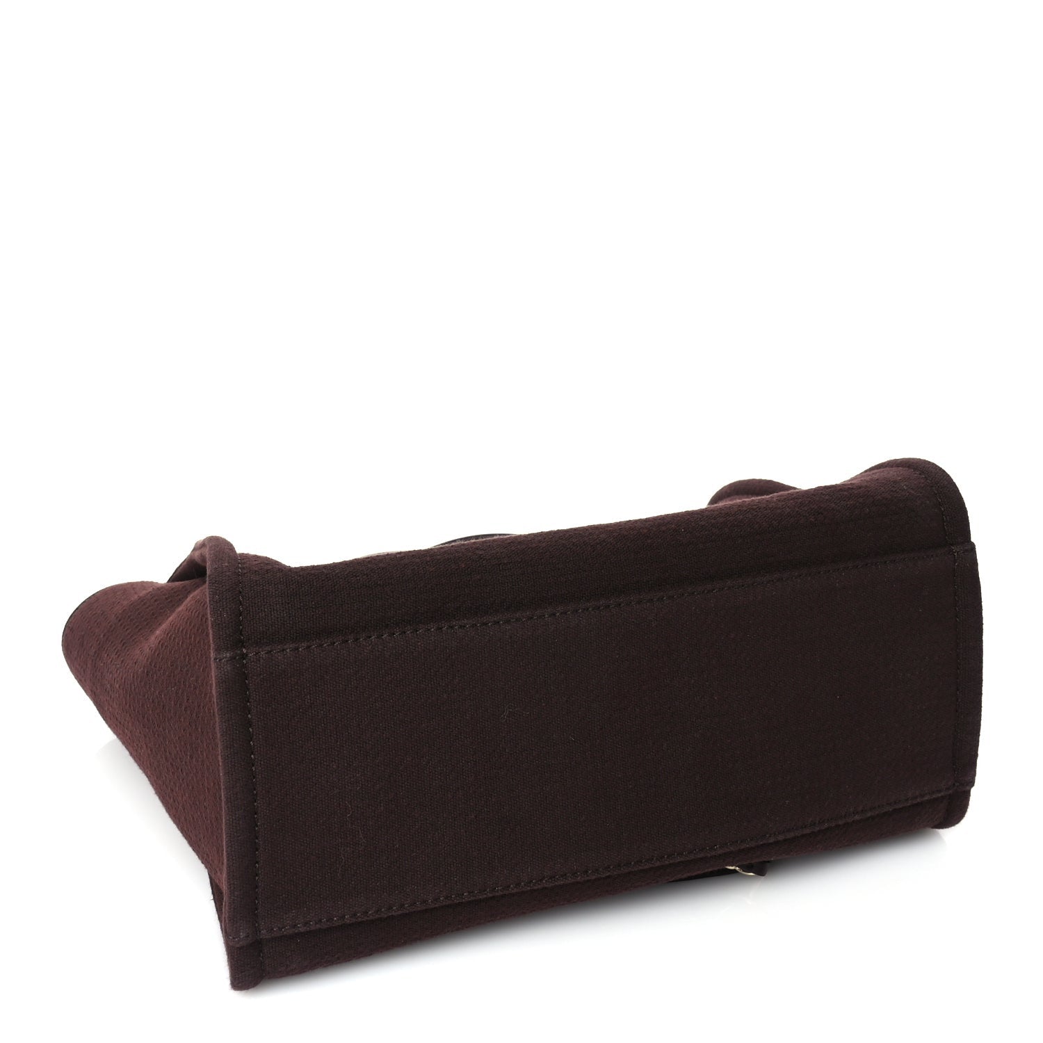Chanel Mixed Fibers Calfskin Small Deauville Tote Burgundy