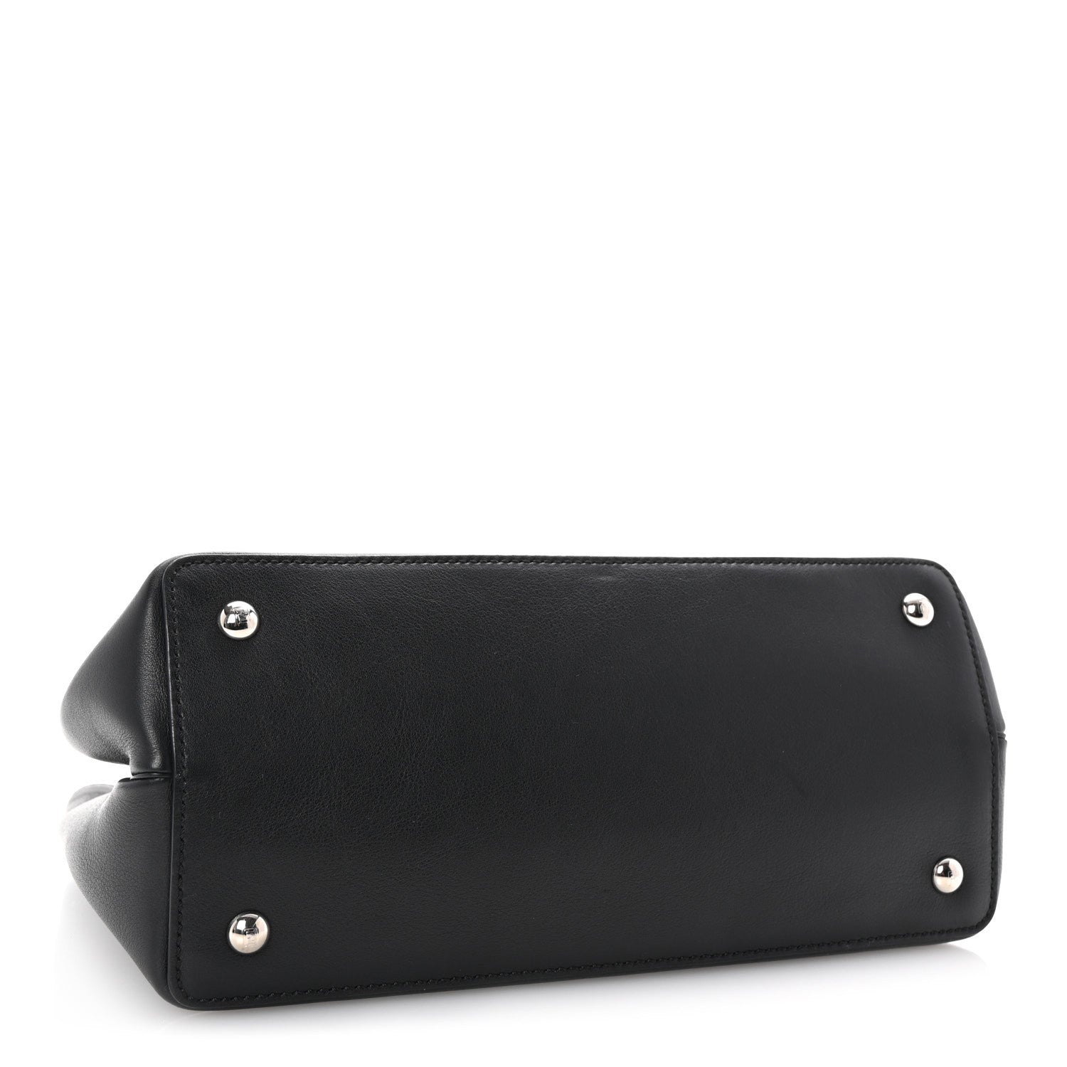 Fendi Petite 2Jours Tote Black Polvere detail view