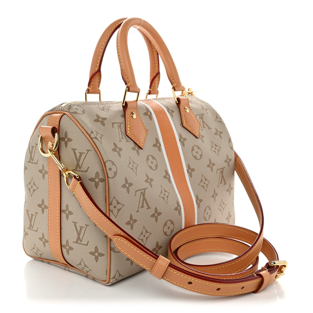 Louis Vuitton Monopaname Speedy Bandouliere 25 Beige Ocher