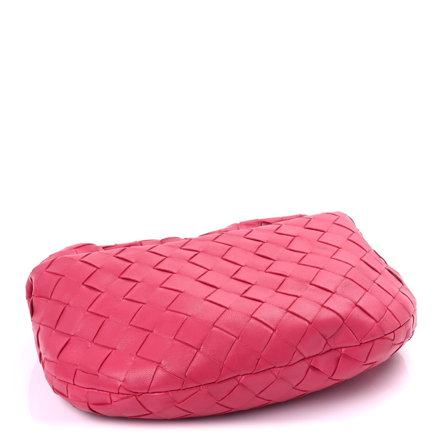 Bottega Veneta Nappa Intrecciato Mini Jodie Cranberry