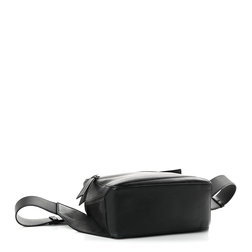 Loewe Calfskin Small Puzzle Bumbag Black