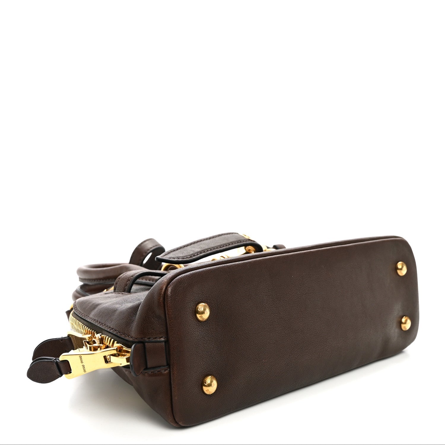 Miu Miu Nappa Aviator Small Aventure Bag Radica
