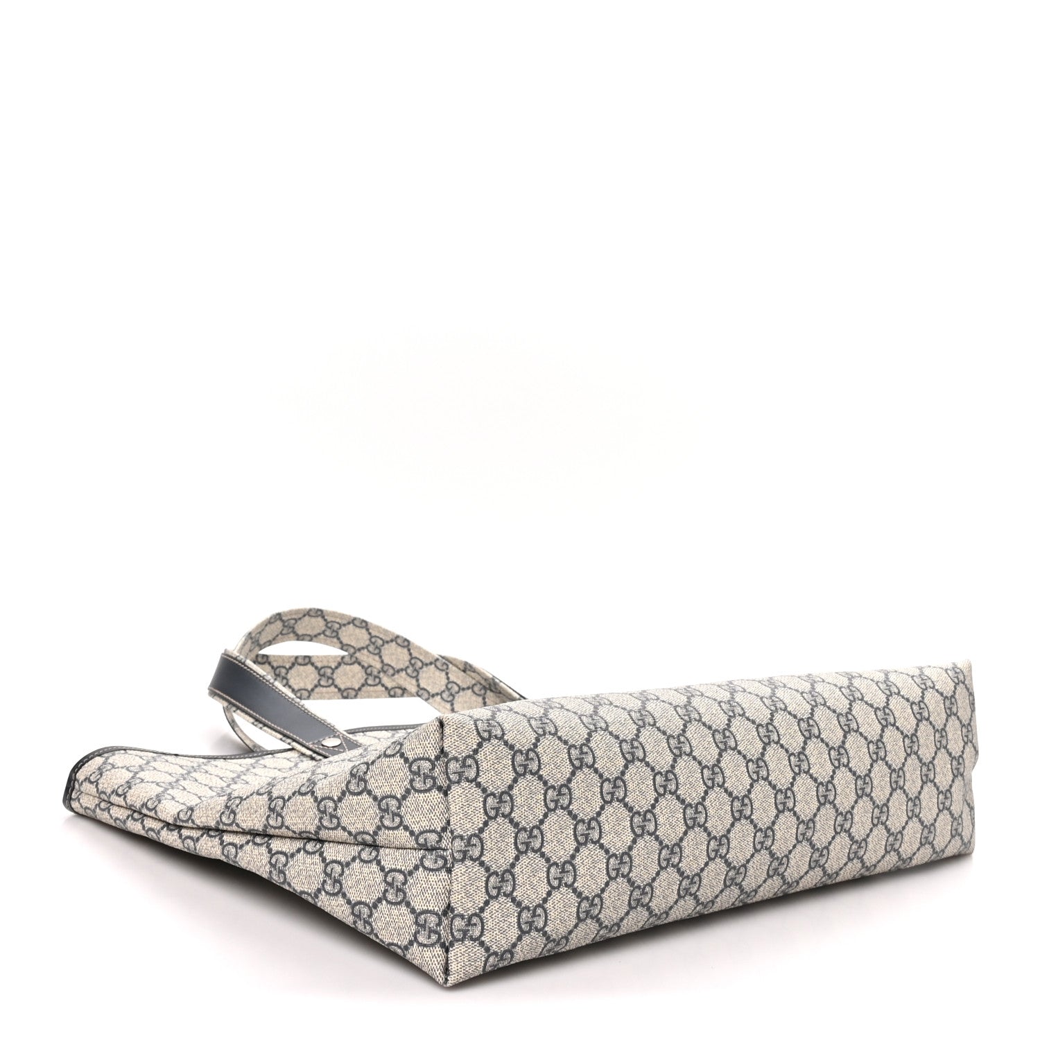 Gucci GG Plus Monogram Medium Signature Web Loop Tote Navy