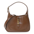 Gucci Boarded Dyana Lux Calfskin Small Jackie 1961 Hobo Brown Sugar