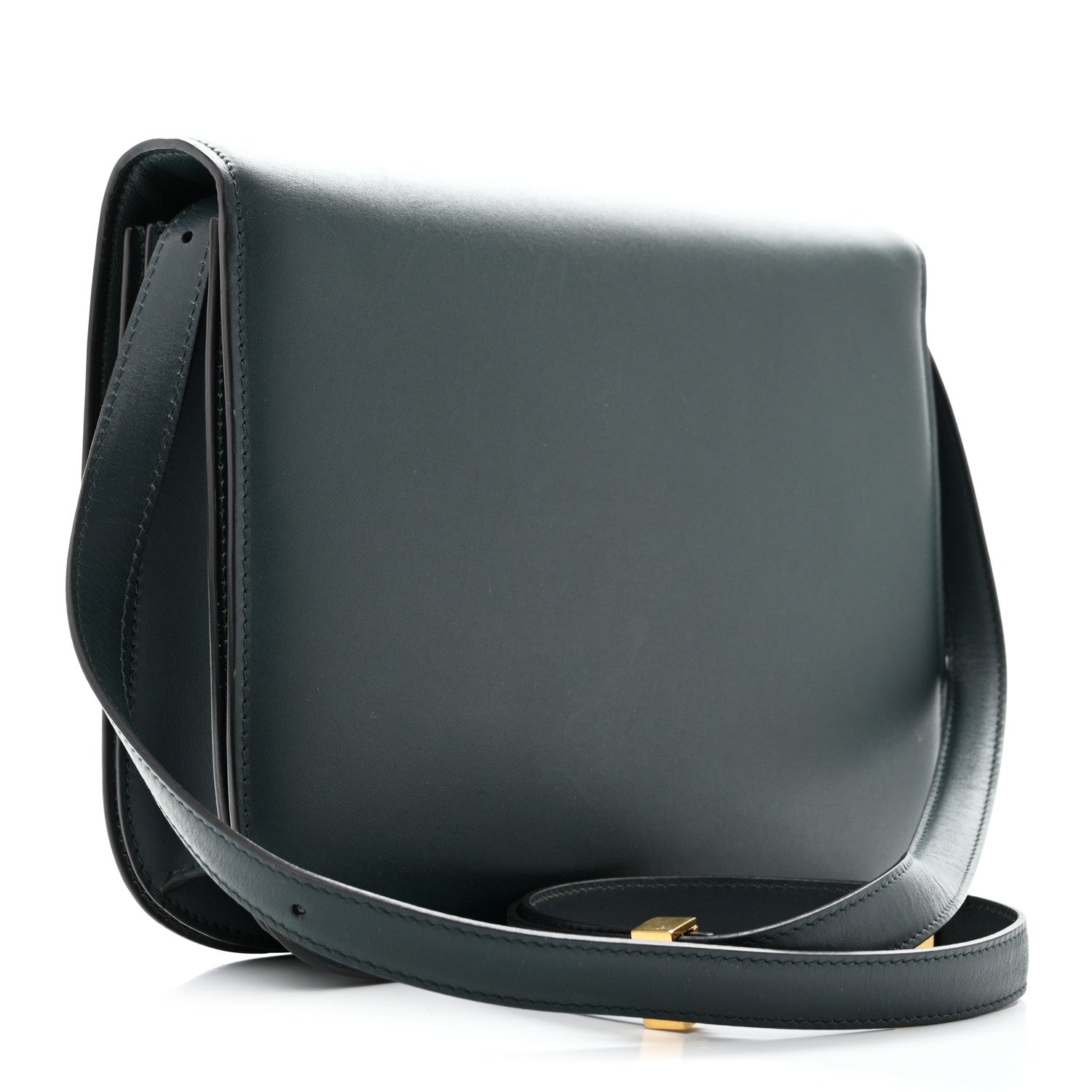 Celine Box Calfskin Medium Classic Box Flap Bag Amazone
