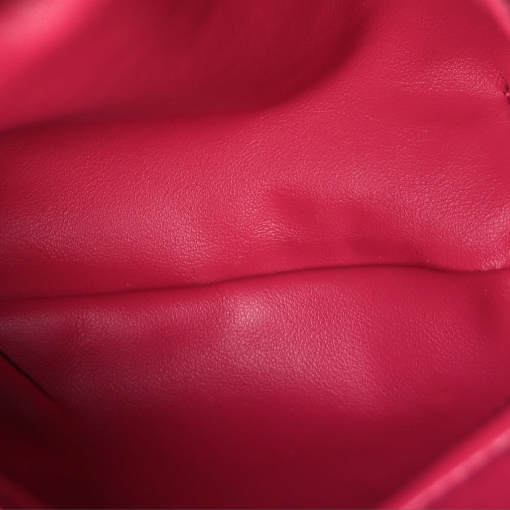 Bottega Veneta Nappa Intrecciato Mini Jodie Cranberry