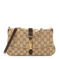 Gucci Monogram Medium Aperitivo Shoulder Bag Sand Brown