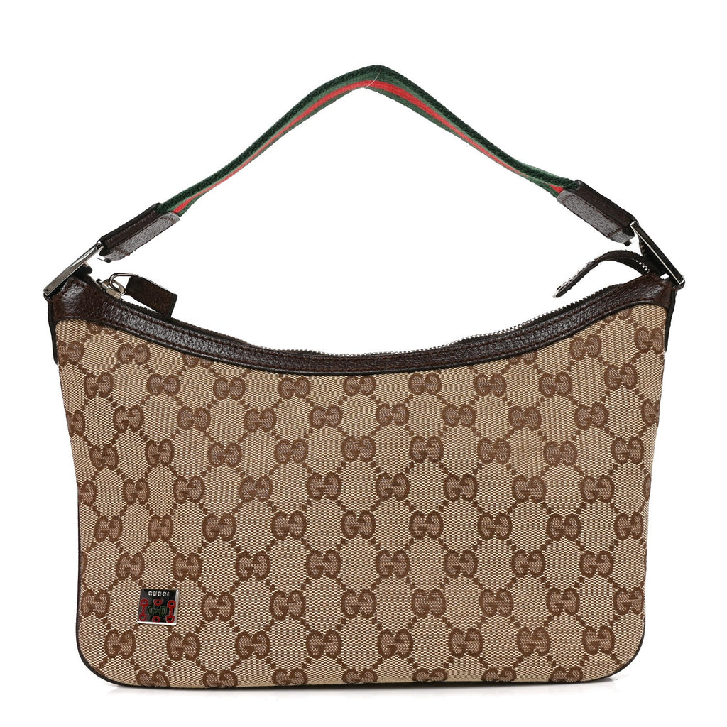 Gucci Monogram Medium Pop Hobo Dark Brown