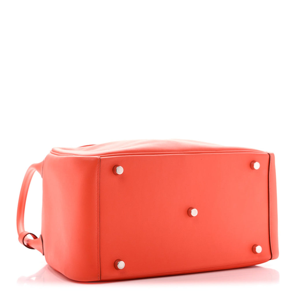 Hermès Swift Lindy 30 Orange Poppy