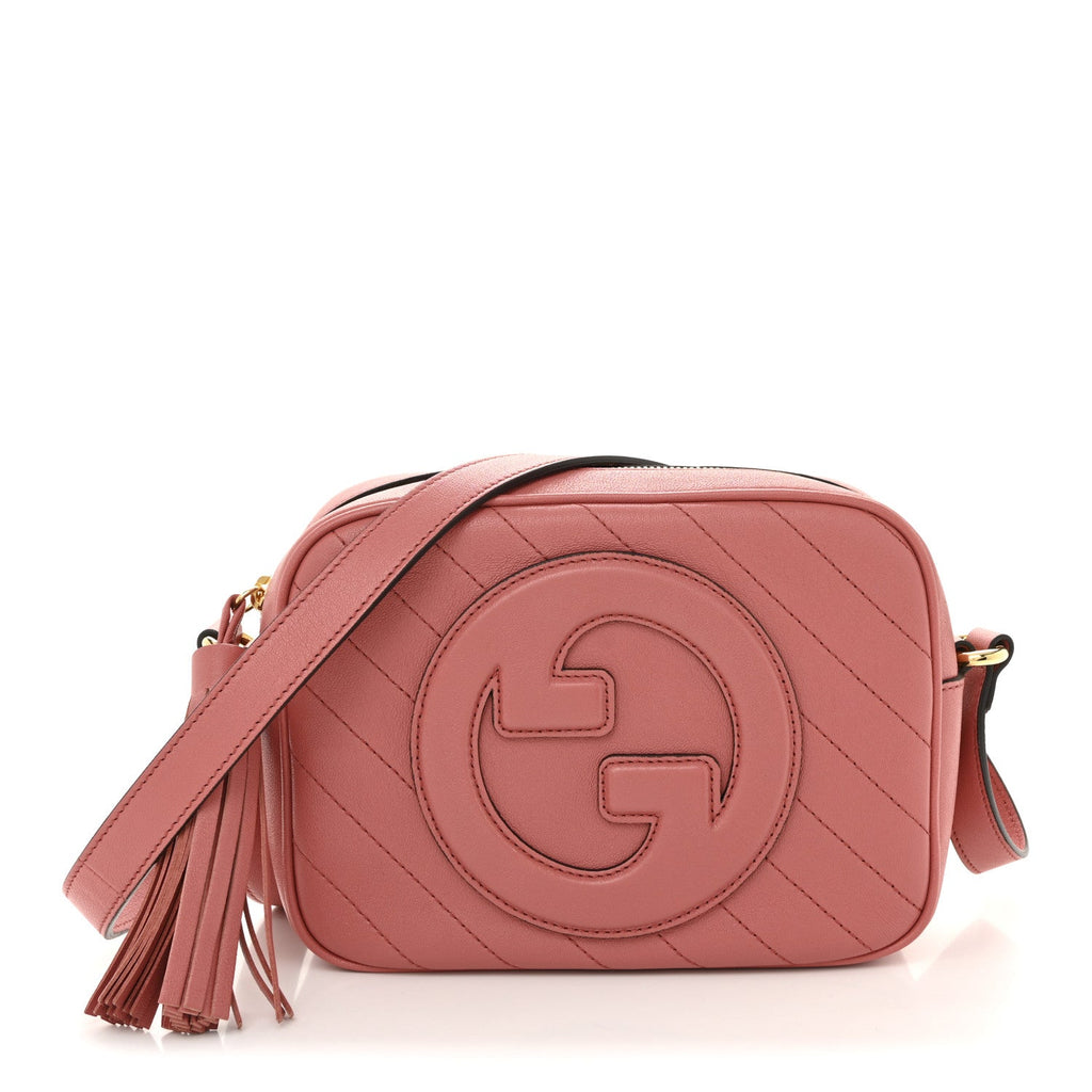 Gucci Sakai Be Green Calfskin Diagonal Stitched Small Blondie Shoulder Bag Gorgeus Grace