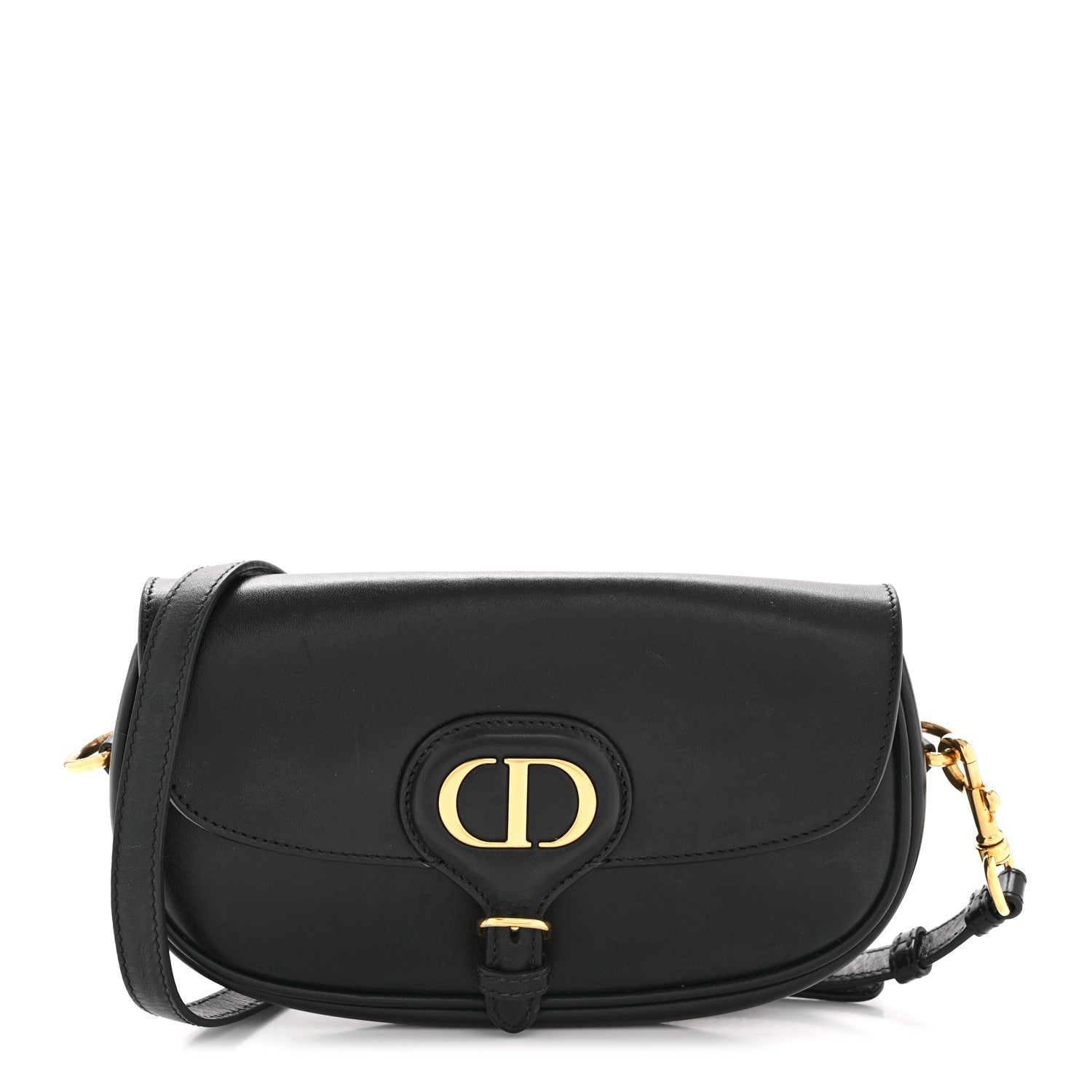 Dior Box Calfskin East West Bobby Bag Black