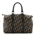 Dior Monogram Boston Navy Blue