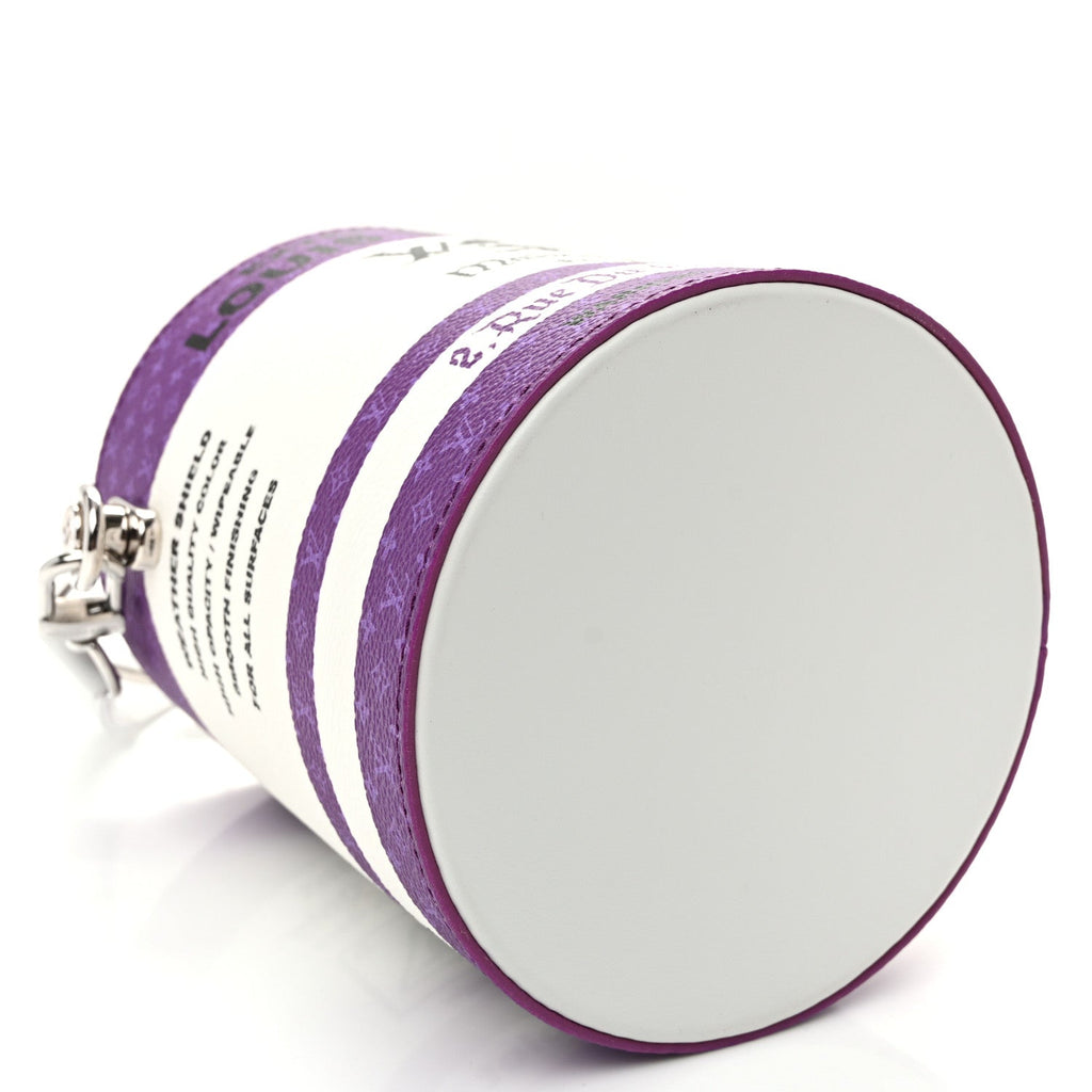 Louis Vuitton Monogram LV Paint Can Purple