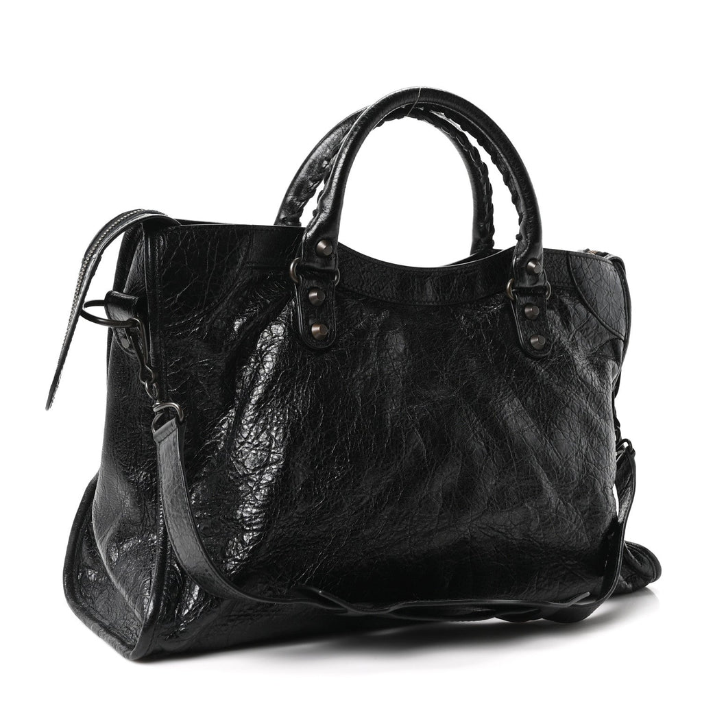 Balenciaga Agneau Classic Hardware City Black