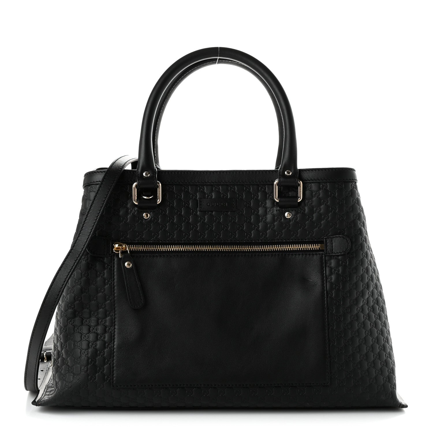 Gucci Soft Microguccissima Medium Tote Black
