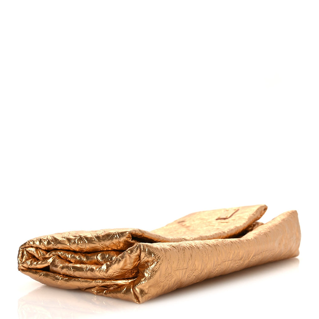 Louis Vuitton Jacquard Quilted Monogram Limelight Clutch PM Gold
