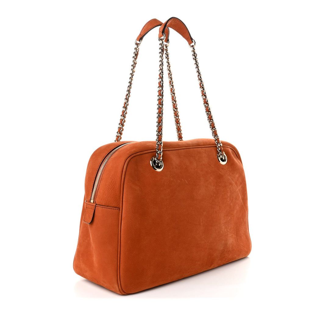 Gucci Vitello Range Medium Soho Bowler Old Whisky
