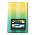 Louis Vuitton Damier Stripes Pocket Organizer Gradient Green