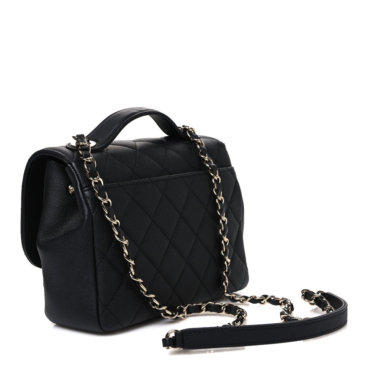 Chanel Caviar Quilted Medium Business Affinity Flap Black