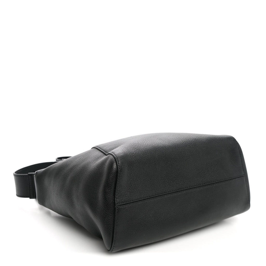 Prada Vitello Daino Messenger Bag Black