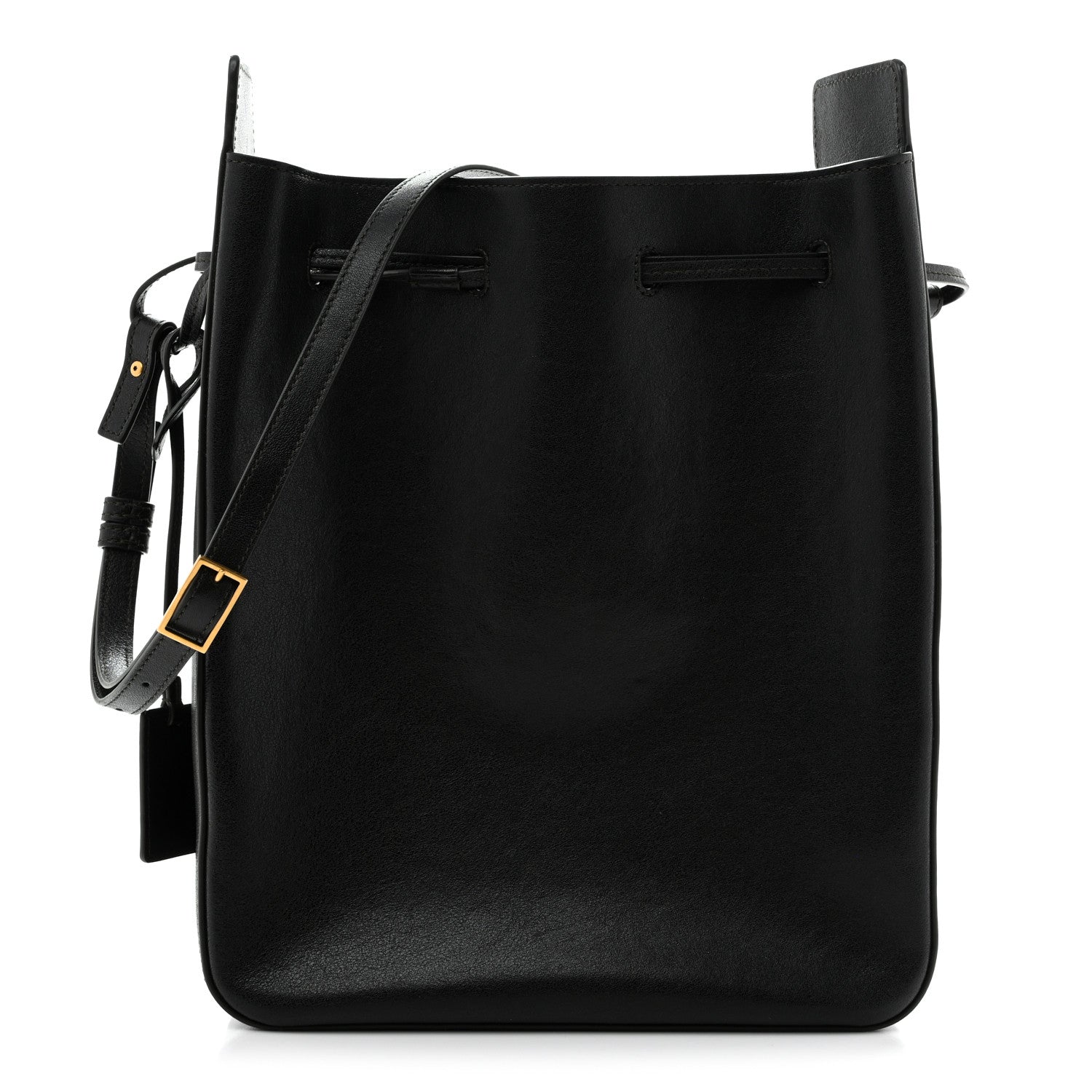 Saint Laurent Calfskin Large Bucket Bag New Vert Fonce
