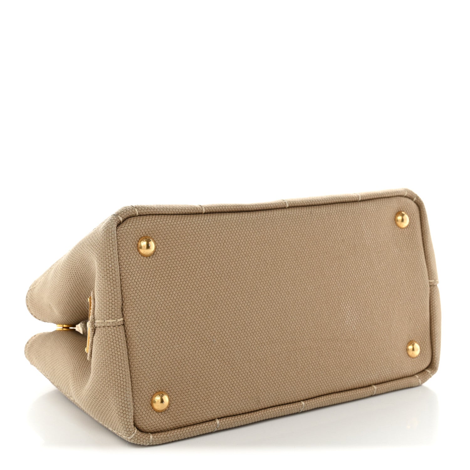 Prada Canapa Small Logo Tote Deserto