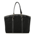 Dior Monogram Vintage Flowers Dome Bag Black