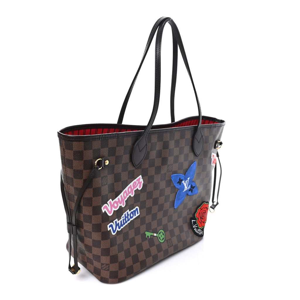 Louis Vuitton Damier Ebene Travel Stickers Neo Neverfull MM