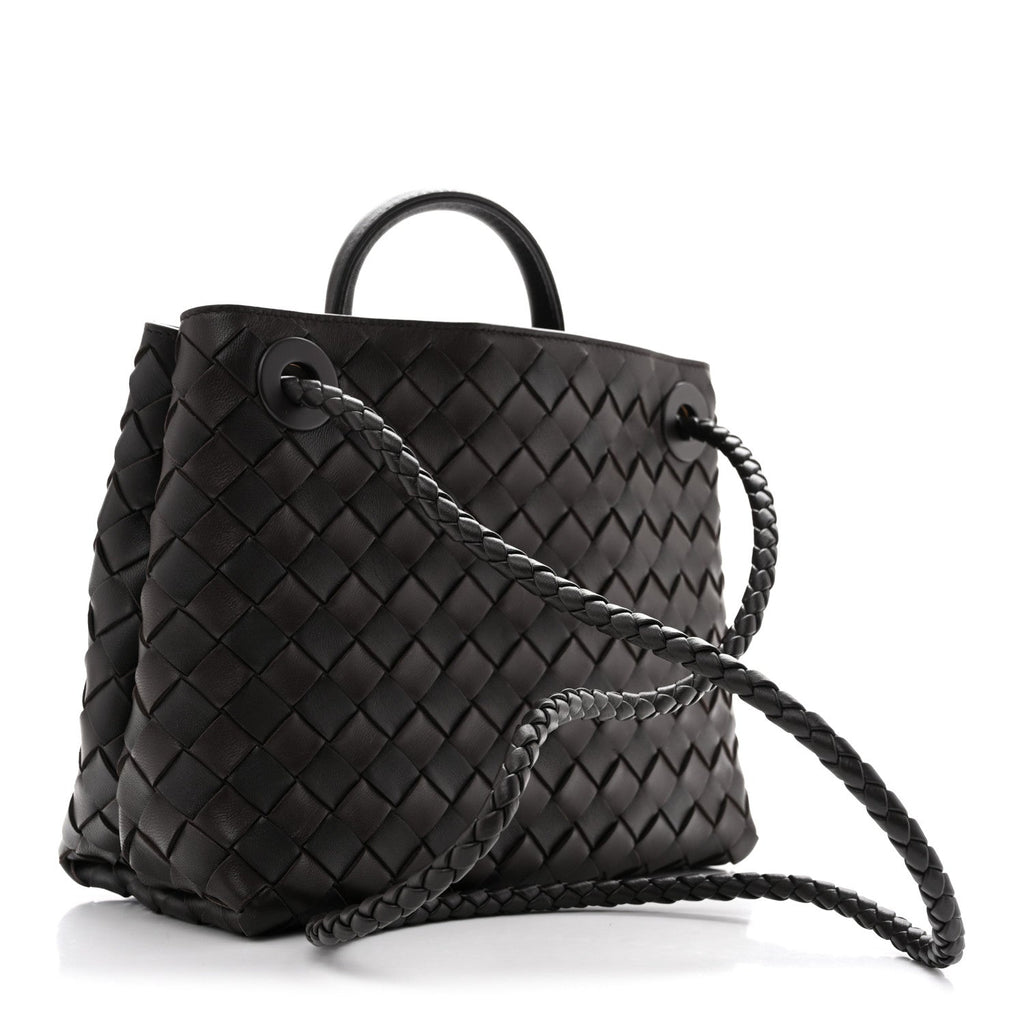 Bottega Veneta Nappa Intrecciato Small Andiamo Shoulder Bag Fondant