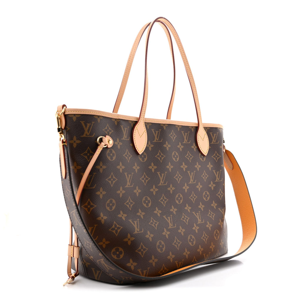 Louis Vuitton Monogram Inside Out Neverfull Bandouliere MM Jaune Safran