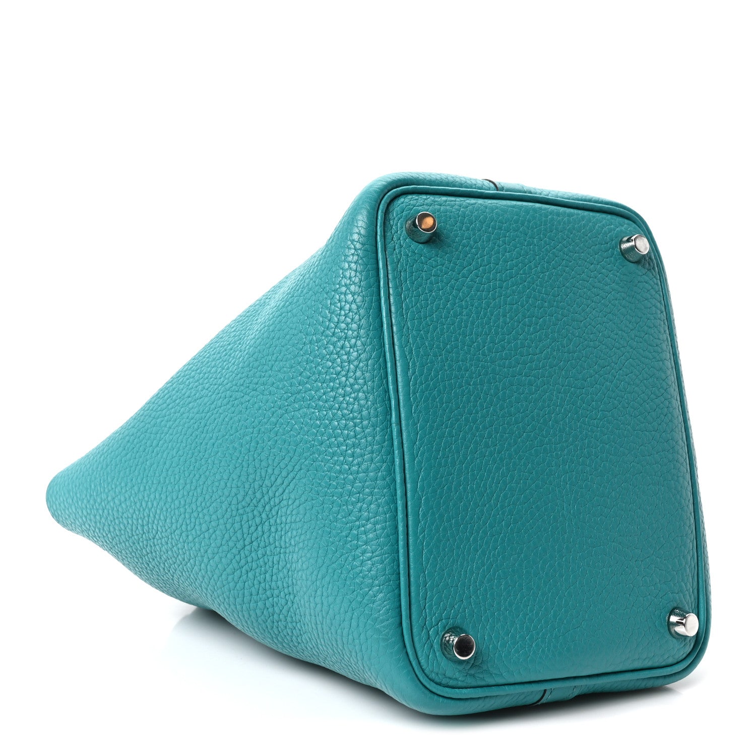 Hermès Taurillon Clemence Picotin Lock 18 PM Vert Verone