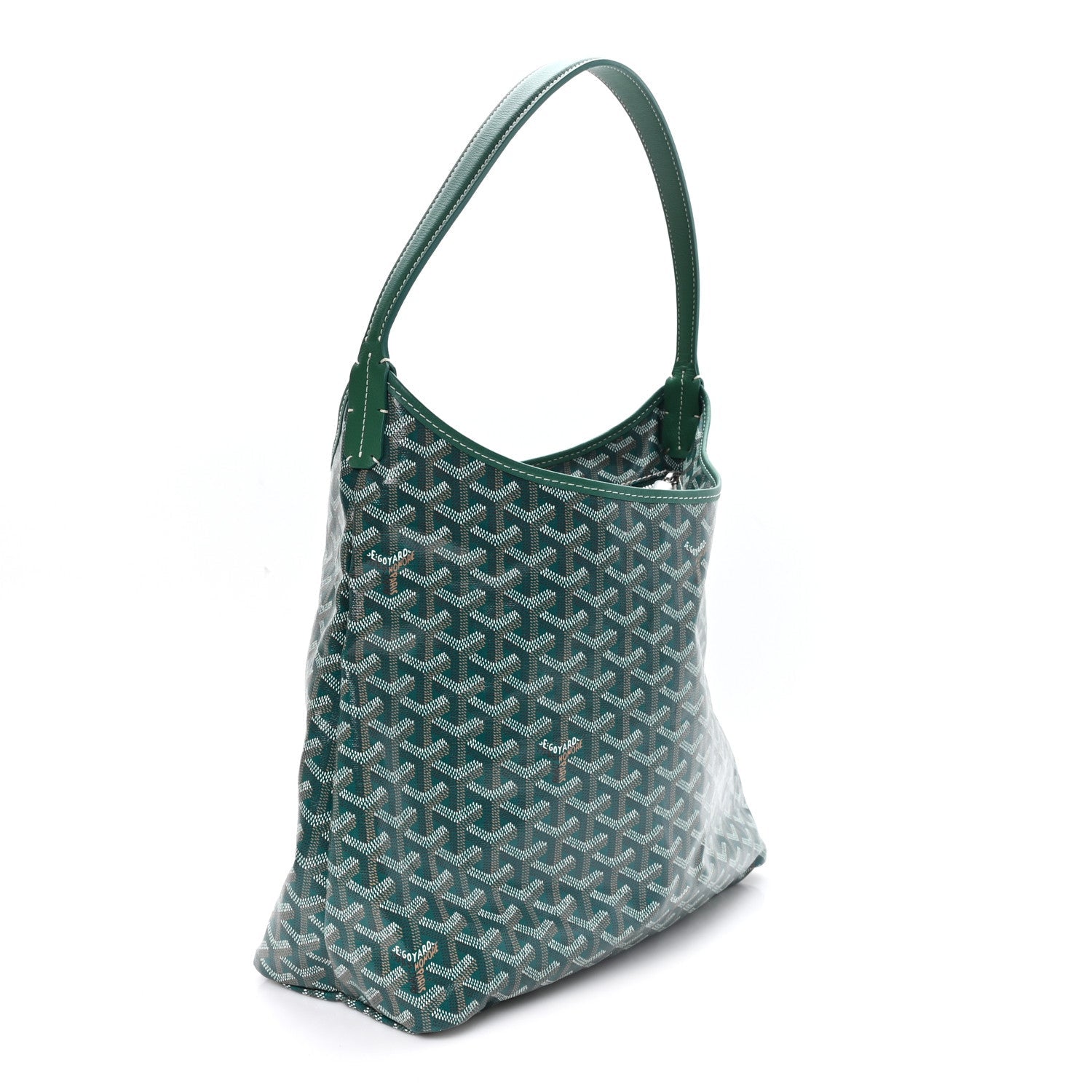 Goyard Goyardine Boheme Hobo Green detail view