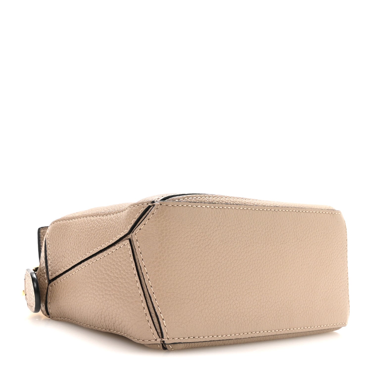 Loewe Calfskin Mini Puzzle Bag Sand