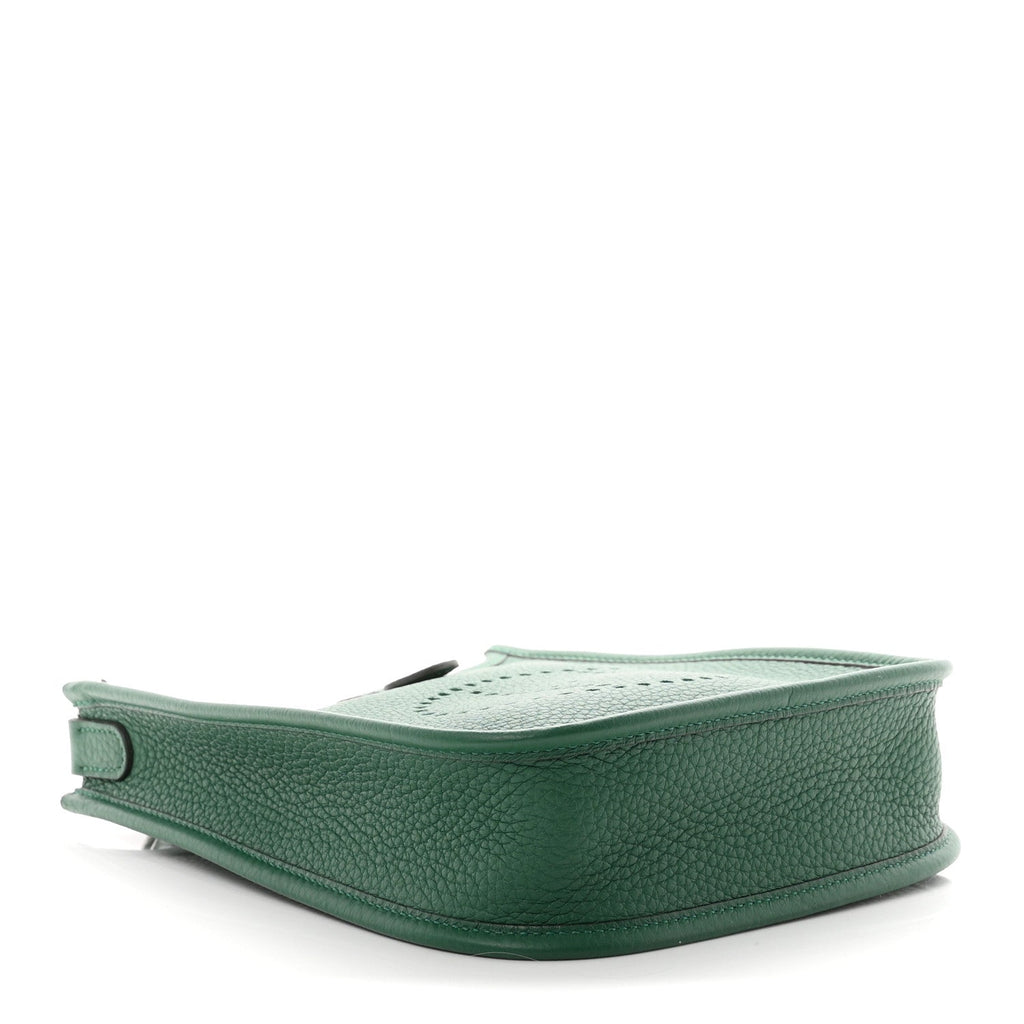 Hermès Taurillon Clemence Evelyne TPM Vert Vertigo