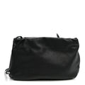 The Row Grained Calfskin Bourse Clutch Black