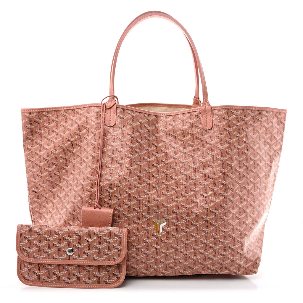 Goyard Iridescent Goyardine Saint Louis GM Pearly Coral