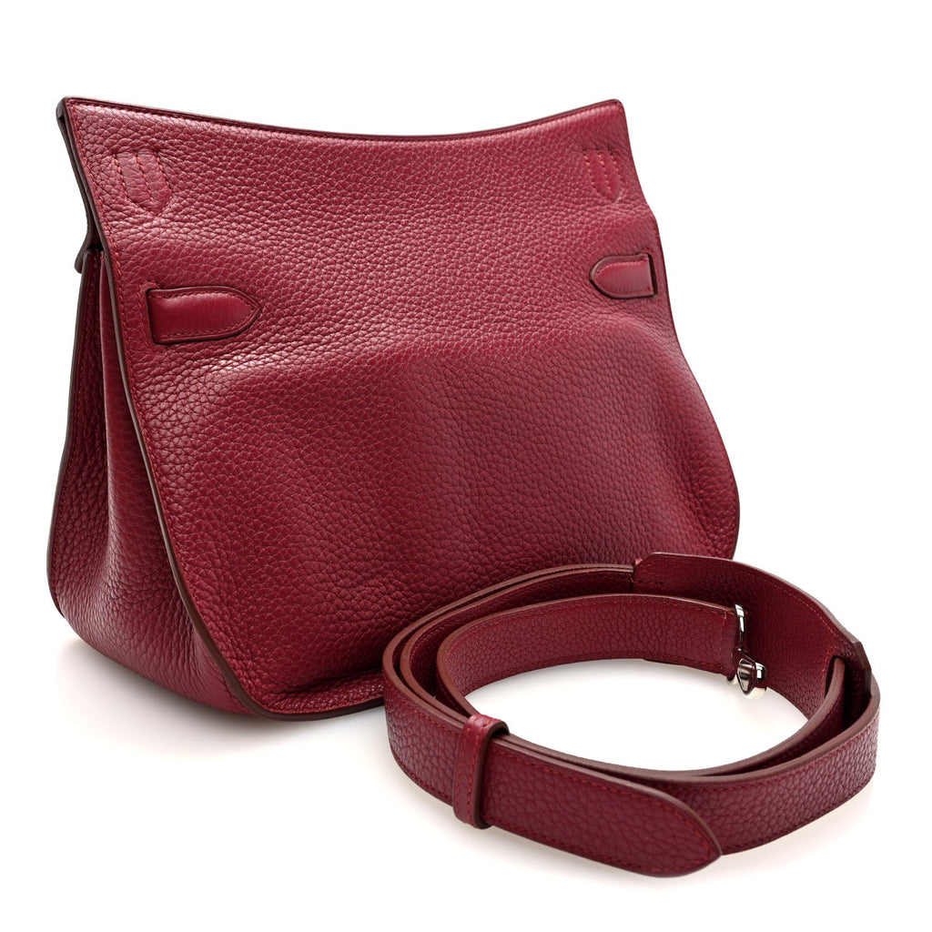 Hermès Taurillon Clemence Jypsiere 28 Rubis