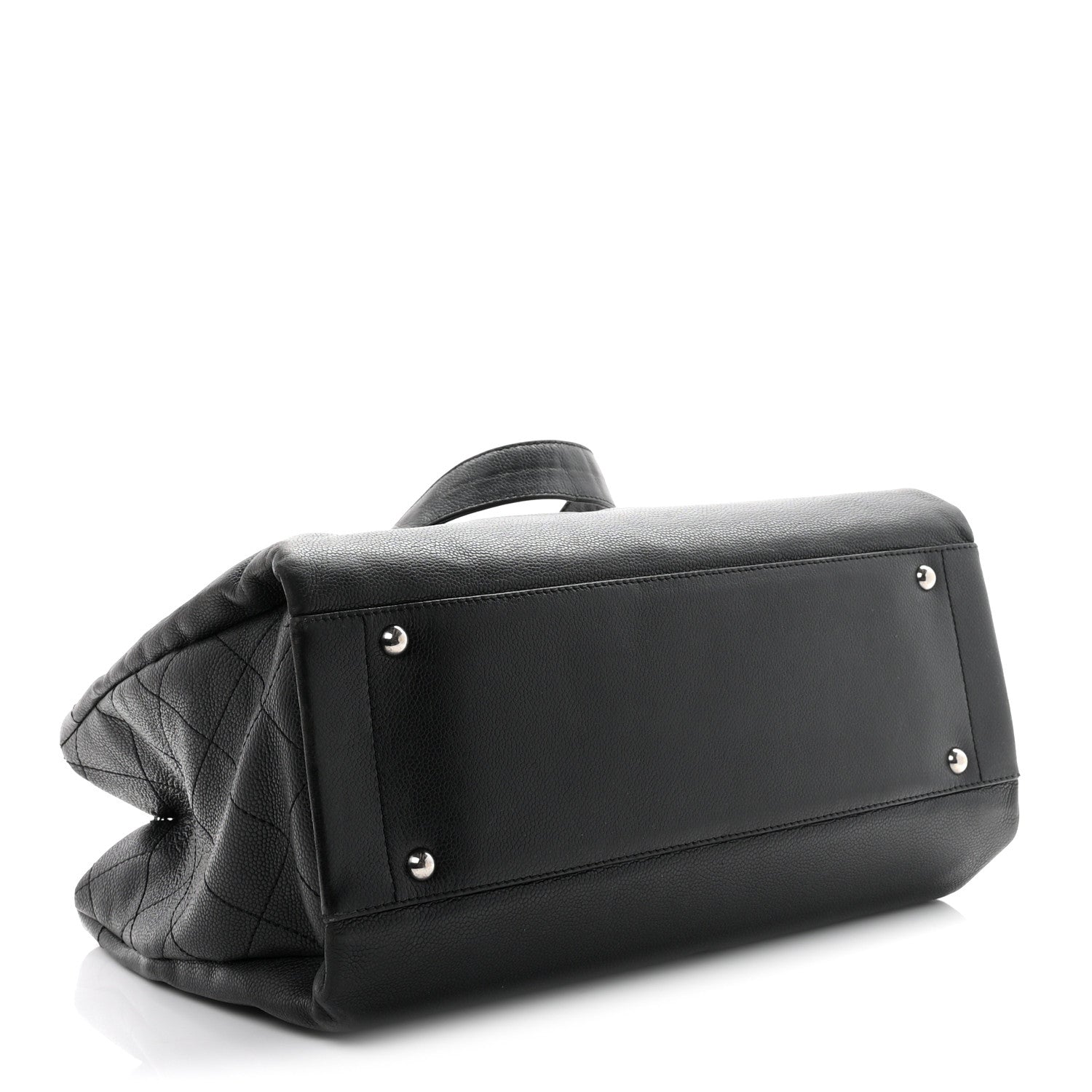 Chanel Caviar Executive Cerf Shopper Tote Black