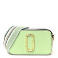 Saffiano Small Snapshot Camera Bag Mint Multicolor