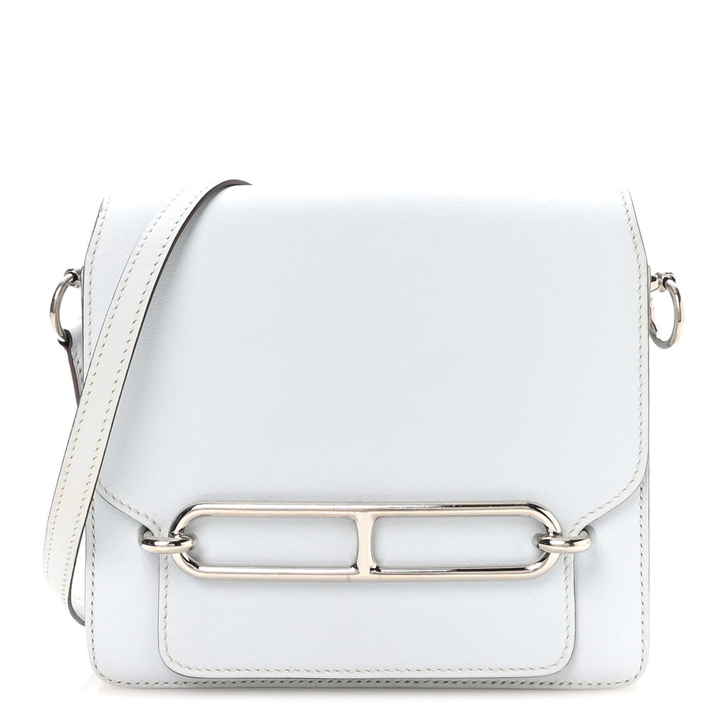 Hermès Swift Mini Sac Roulis Bleu Brume
