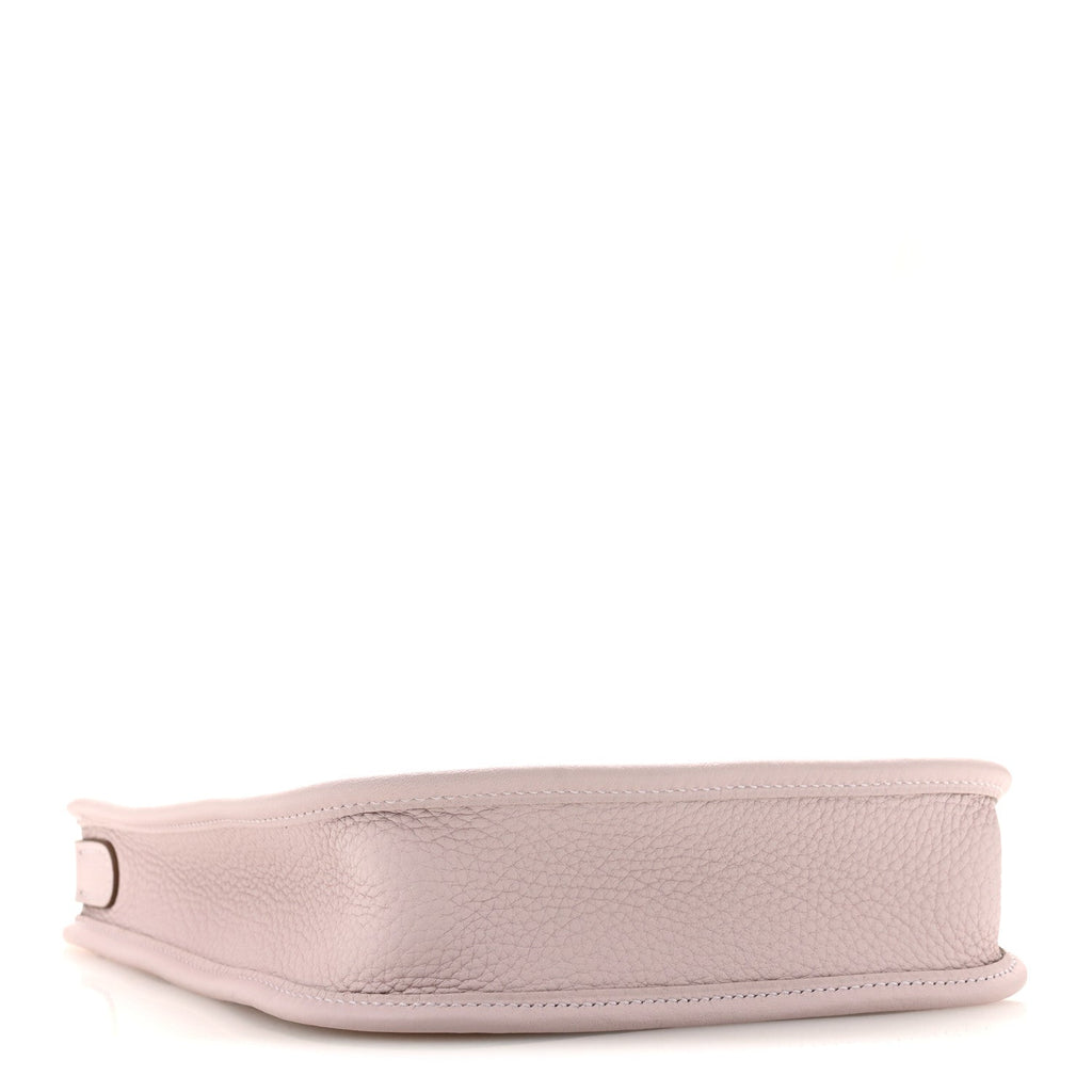 Hermès Taurillon Clemence Evelyne TPM Mauve Pale