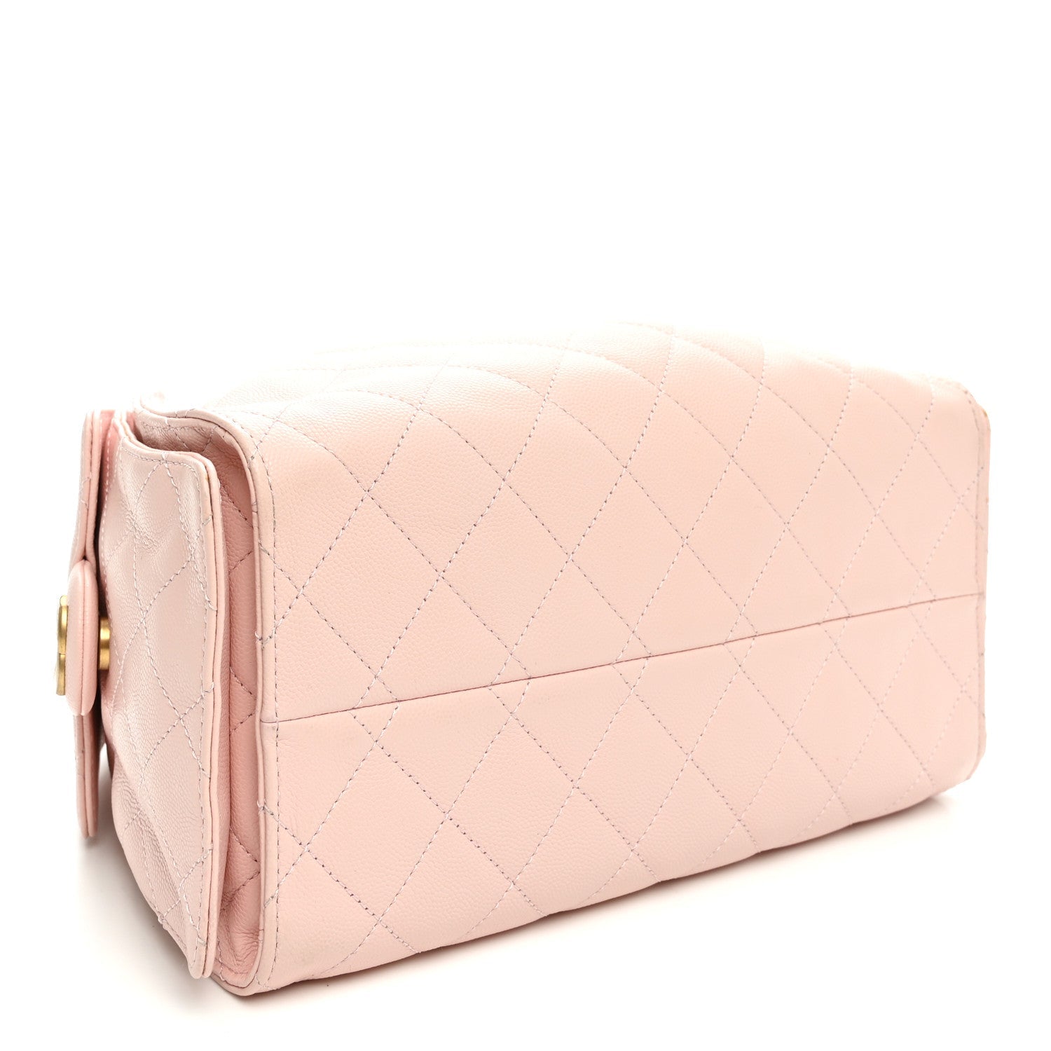 Chanel Caviar Quilted Small Chanel 25 Handbag Light Pink