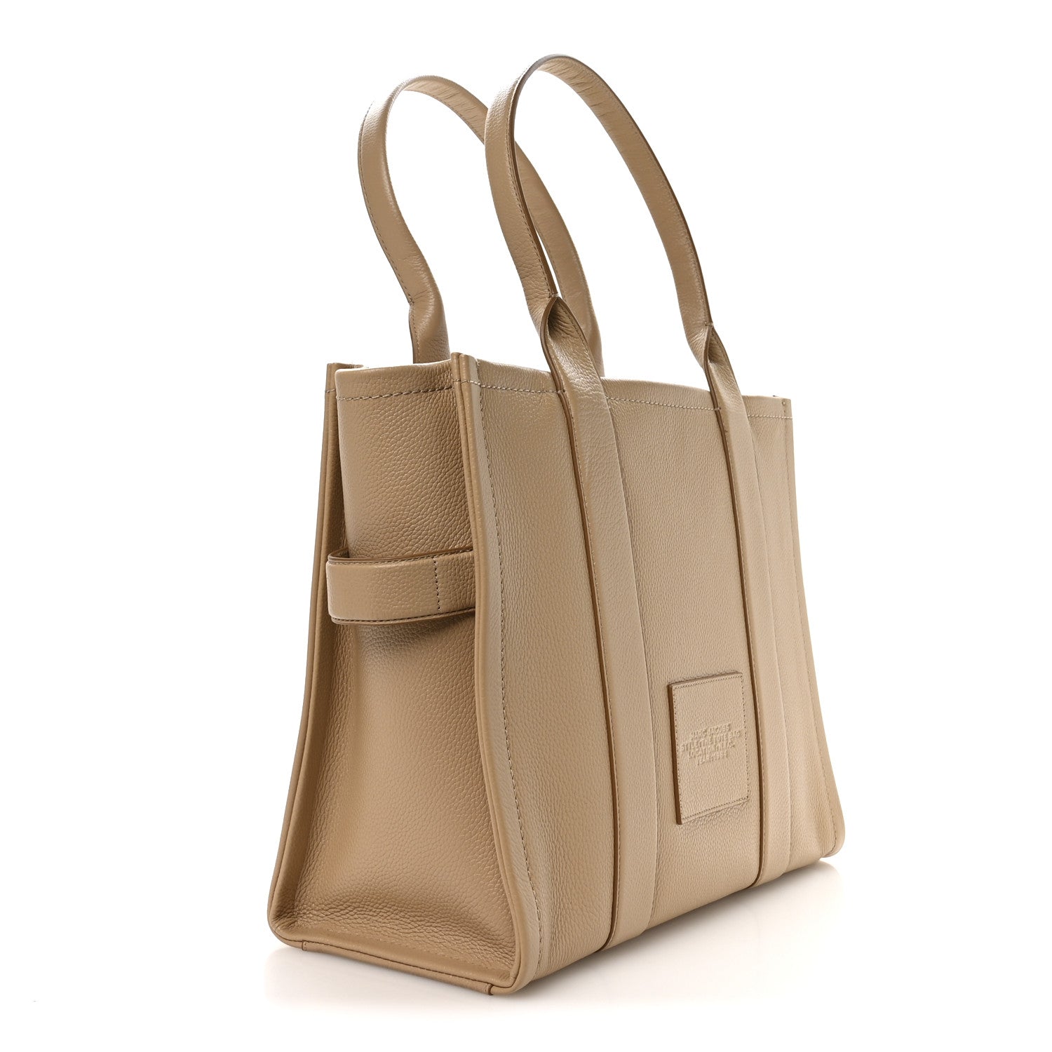 Grained Calfskin Large The Tote Bag Camel
