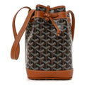 Goyard Goyardine Petit Flot Bucket Bag PM Black Gold