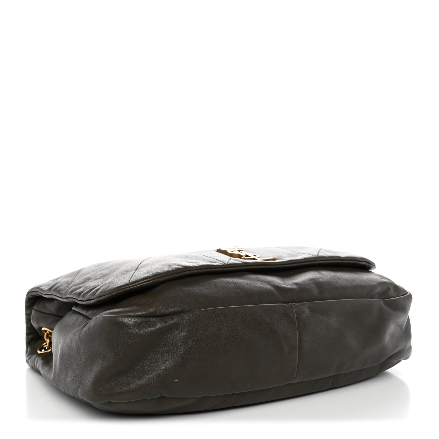 Saint Laurent Lambskin Matelasse Monogram Large Jamie 4.3 Light Musk