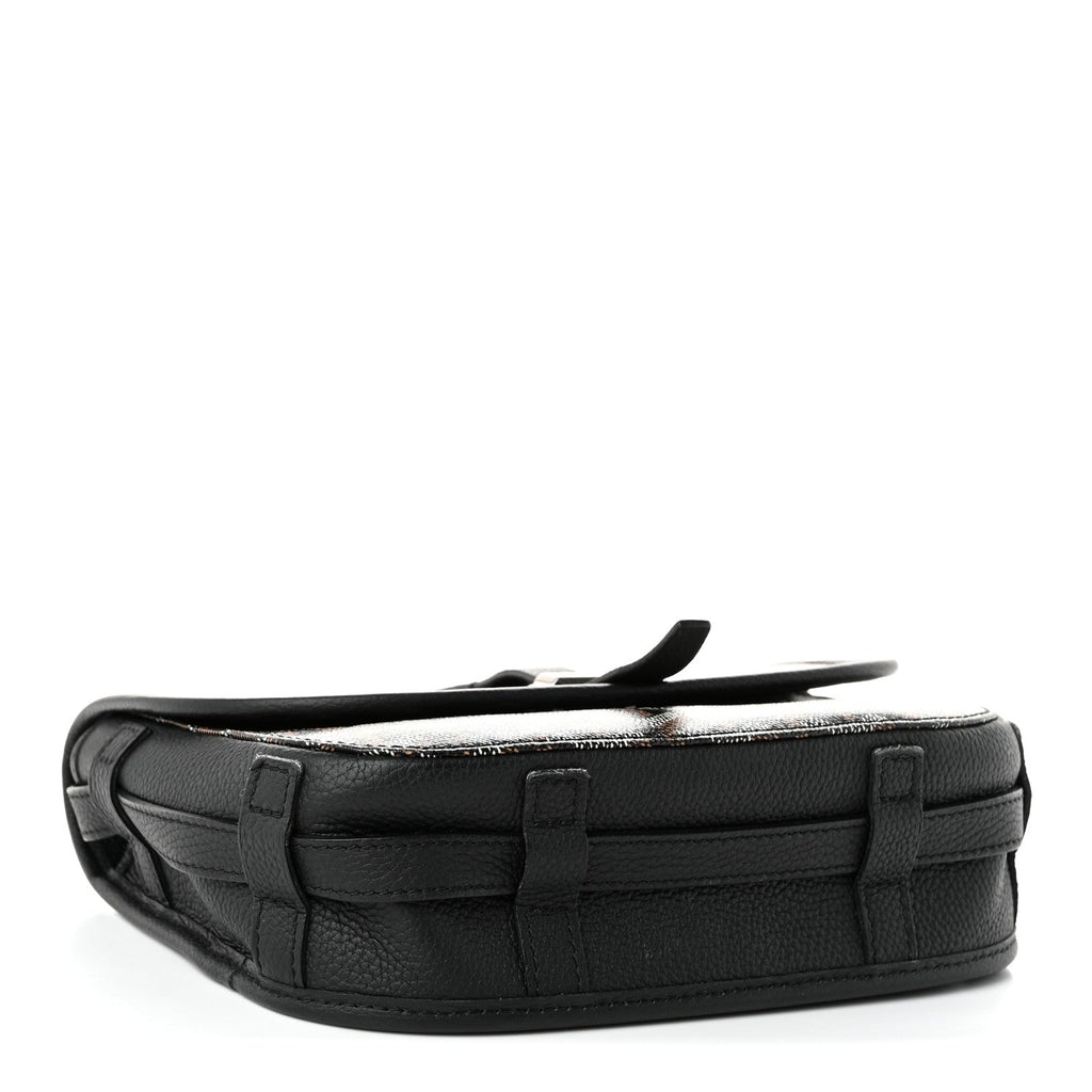 Goyard Goyardine Belvedere II PM Messenger Bag Black Black