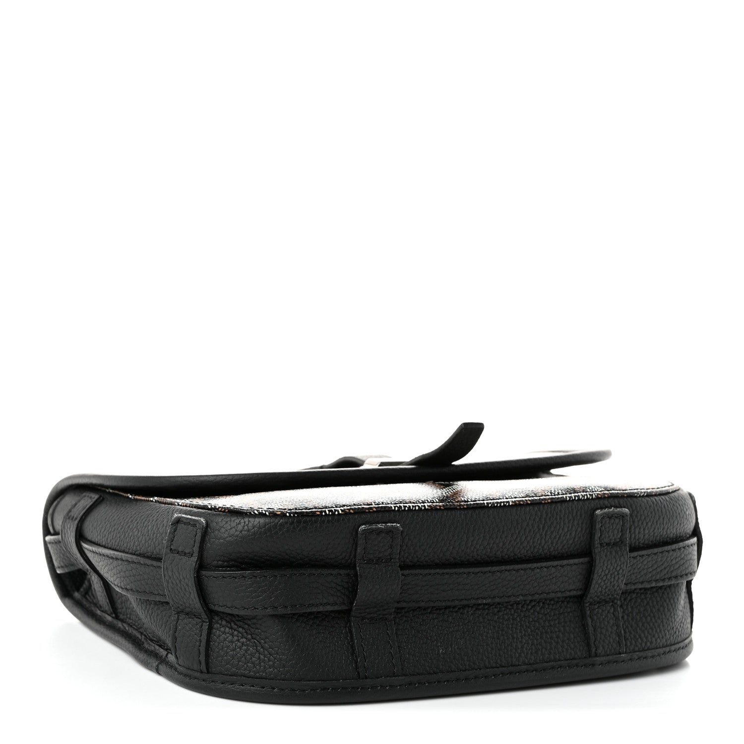 Goyard Goyardine Belvedere II PM Messenger Bag Black Black